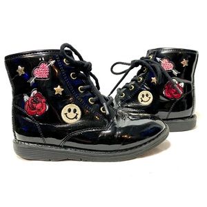 CHILDREN’S PLACE Embroidered Combat Boots